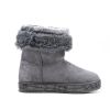 Picture of Gray ankle boot with sole and rhinestones