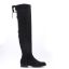 Изображение Boot in a mix of materials for fall and winter