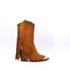 Picture of Ankle boot in a mix of materials