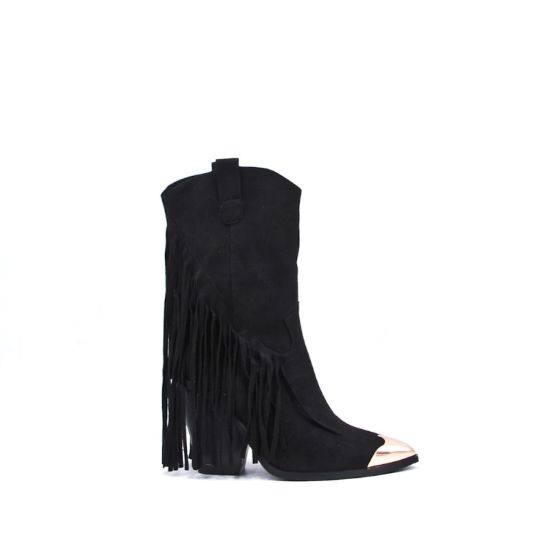 Picture of Ankle boot in a mix of materials