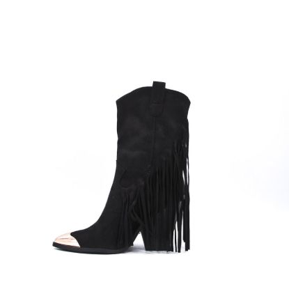 Picture of Ankle boot in a mix of materials