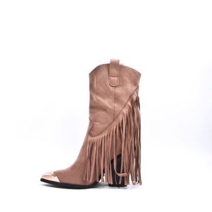 Picture of Ankle boot in a mix of materials