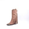 Picture of Ankle boot in a mix of materials