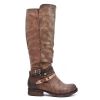 Picture of Boot in a mix of materials for fall and winter