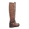 Picture of Boot in a mix of materials for fall and winter
