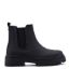 Faux leather ankle boot의 그림