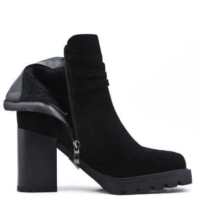 Picture of Faux leather ankle boot