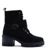 Picture of Faux leather ankle boot