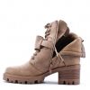 Picture of Faux leather ankle boot