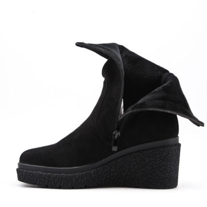 Picture of Faux leather ankle boot