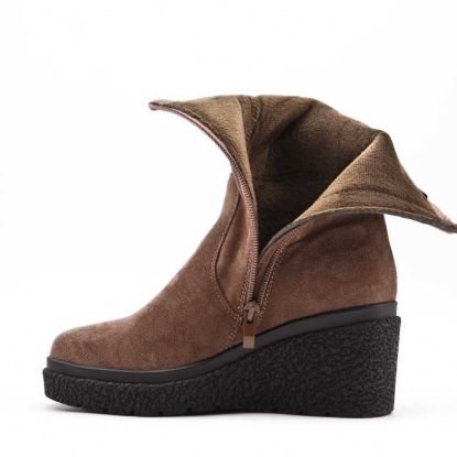 Picture of Faux leather ankle boot