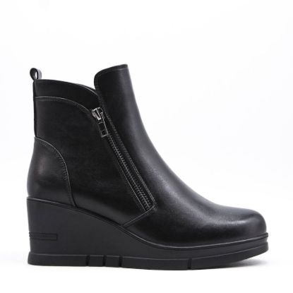 Picture of Faux leather ankle boot