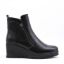 Image de Faux leather ankle boot