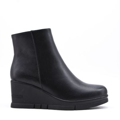 Picture of Faux leather ankle boot