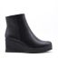 Bild von Faux leather ankle boot
