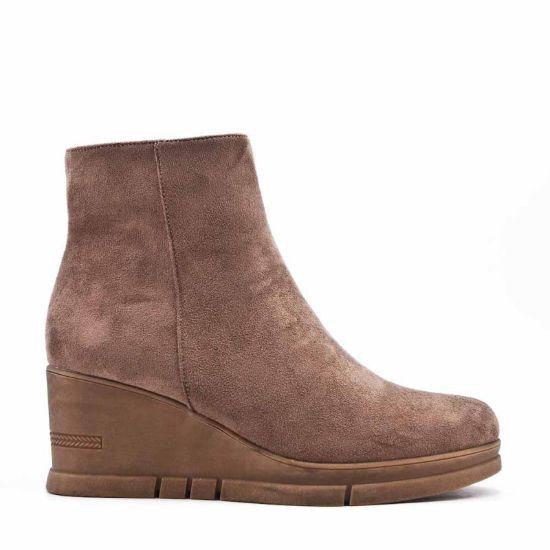 Picture of Faux leather ankle boot