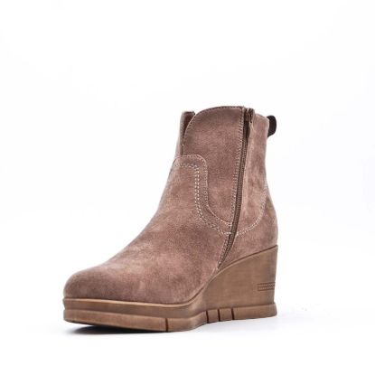 Picture of Faux leather ankle boot