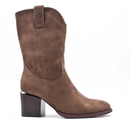 Picture of Faux leather ankle boot