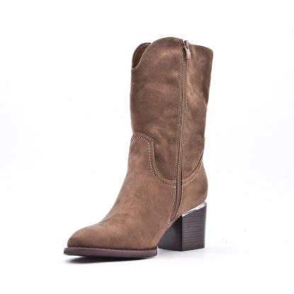 Picture of Faux leather ankle boot