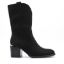 Faux leather ankle boot의 그림