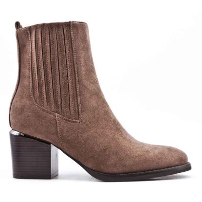 Picture of Faux leather ankle boot