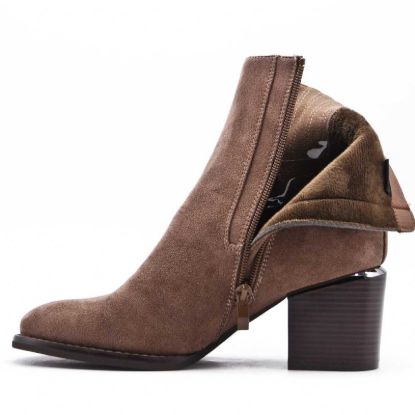 Picture of Faux leather ankle boot