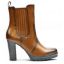 صورة Faux leather ankle boot