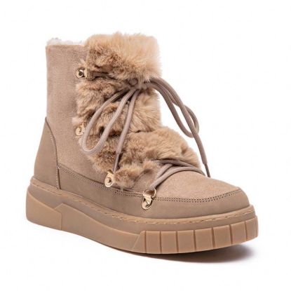 Picture of Faux leather ankle boot