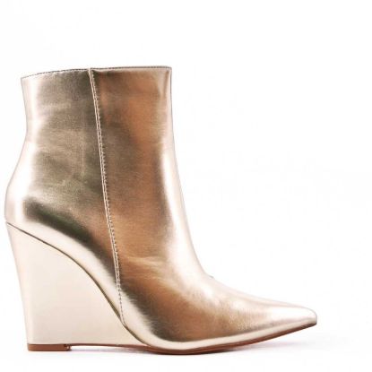Picture of Faux leather ankle boot