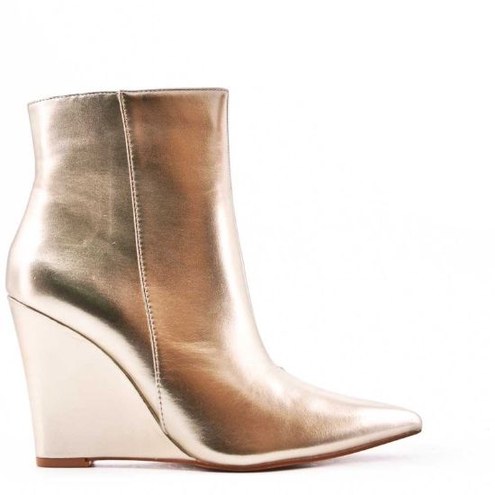 Picture of Faux leather ankle boot