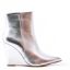 صورة Faux leather ankle boot