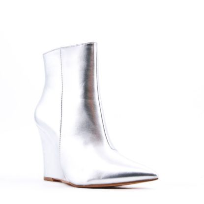 Picture of Faux leather ankle boot