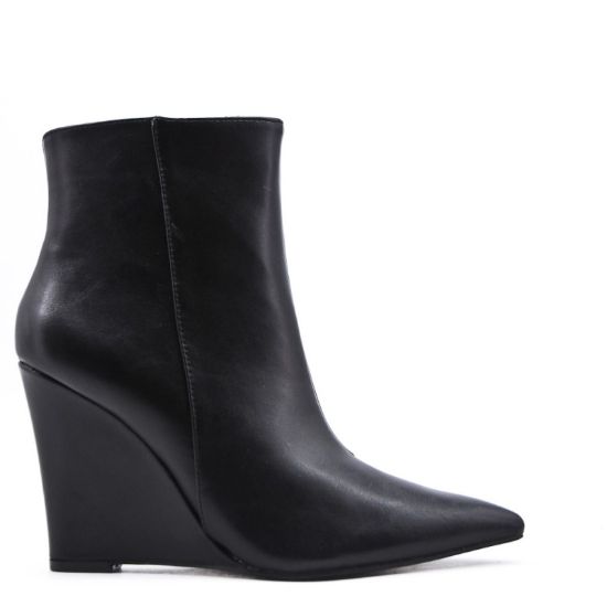 Picture of Faux leather ankle boot