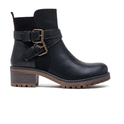 Picture of Faux leather ankle boot