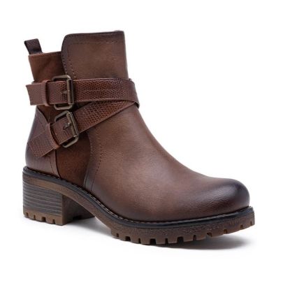 Picture of Faux leather ankle boot