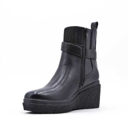 Picture of Faux leather ankle boot
