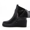 Picture of Faux leather ankle boot