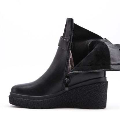 Picture of Faux leather ankle boot