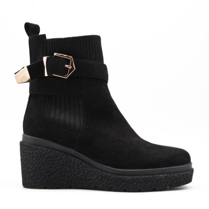 Picture of Faux leather ankle boot