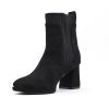 Picture of Ankle boot in a mix of materials