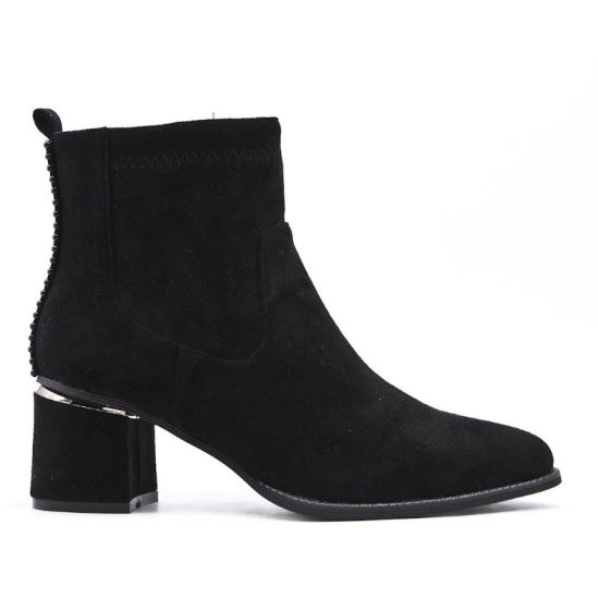 Picture of Ankle boot in a mix of materials