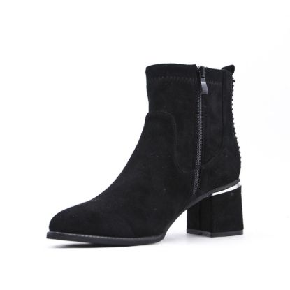 Picture of Ankle boot in a mix of materials