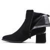 Picture of Ankle boot in a mix of materials