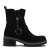 Picture of Ankle boot in a mix of materials