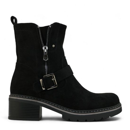 Picture of Ankle boot in a mix of materials