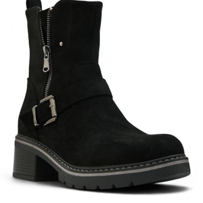Picture of Ankle boot in a mix of materials