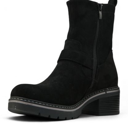 Picture of Ankle boot in a mix of materials