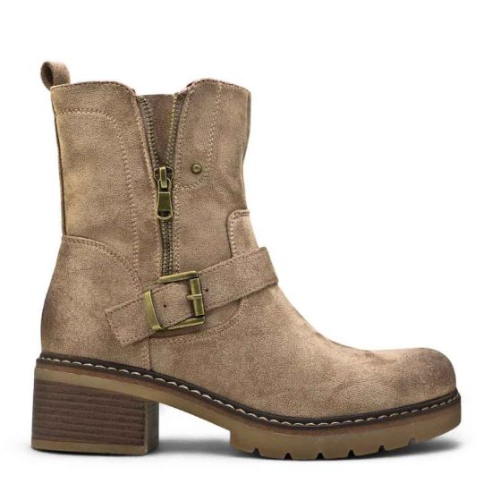 Picture of Ankle boot in a mix of materials