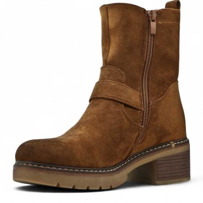 Picture of Ankle boot in a mix of materials