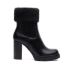 Bild på Faux leather boot with fur
